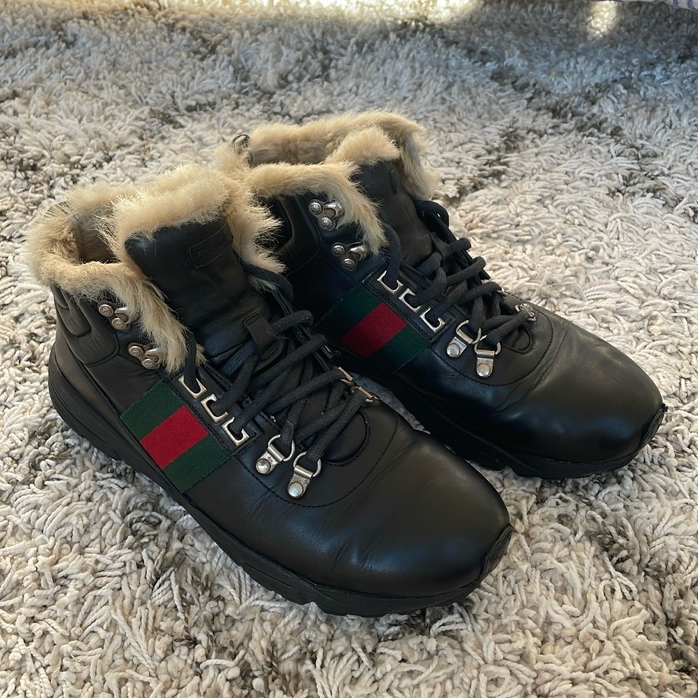 Original Gucci winter boots with Fur